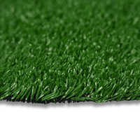 Pasto Sintético 15mm Rollo Realista Con Memoria