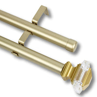 Barras De Cortina 25mm Extensibles Metálicas 120-210 Cm (DORADO)