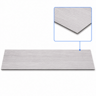 Piso Vinílico Autoadhesivo 91,44x15,24cm Antideslizante 5m2 36 piezas Gris Claro Guiza