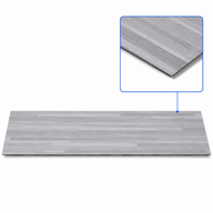 Piso Vinílico Autoadhesivo 91,44x15,24cm Antideslizante 5m2 36 piezas Gris Oscuro Guiza