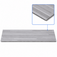 Piso Vinílico Autoadhesivo 91,44x15,24cm Antideslizante 5m2 36 piezas Gris Oscuro Guiza
