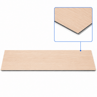 Piso Vinílico Autoadhesivo 91,44x15,24cm Antideslizante 5m2 36 piezas Beige Guiza