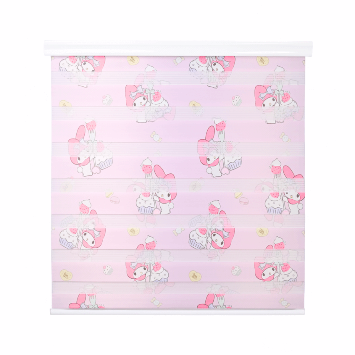 Cortina Roller Duo Zebra Día Y Noche Diseño Infantil My Melody