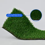 Pasto Sintético 20mm Rollo Realista Con Memoria