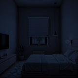 Cortina Roller Duo Zebra Día Y Noche - GRIS CLARO JASPEADO