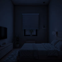 Cortina Roller Duo Zebra Día Y Noche - GRIS CLARO JASPEADO