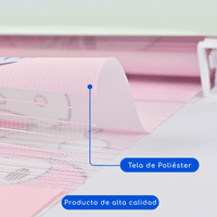 Cortina Roller Duo Zebra Día Y Noche Diseño Infantil My Melody