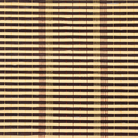 Cortina Roller Bambu Persiana Enrollable - CAFE RAYAS OSCURAS
