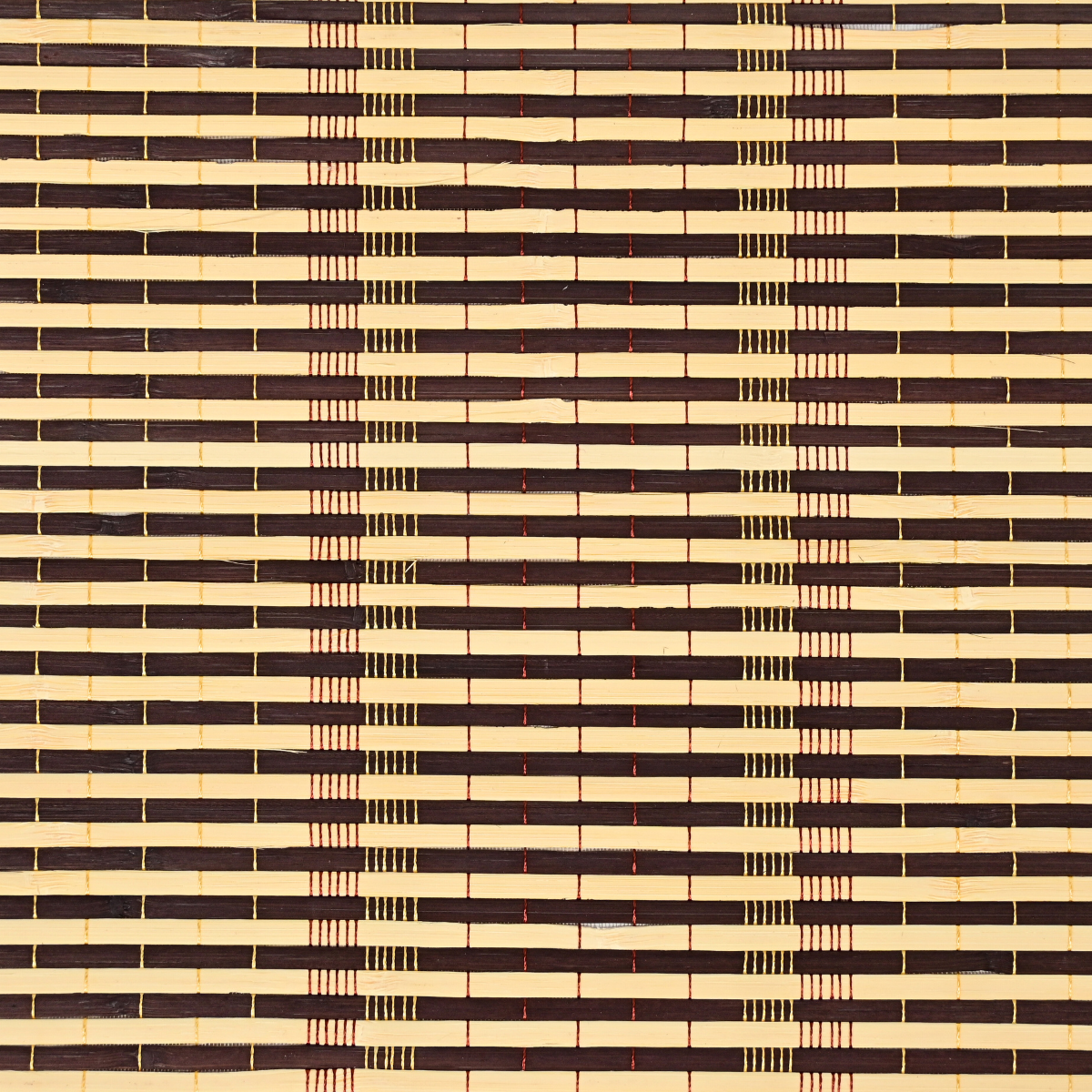 Cortina Roller Bambu Persiana Enrollable - CAFE RAYAS OSCURAS