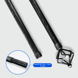 Barras De Cortina 19mm Extensibles Metálicas 120-210 Cm (NEGRO)