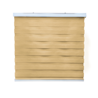 Cortina Roller Duo Zebra Día Y Noche - BEIGE JASPEADO