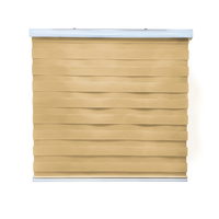 Cortina Roller Duo Zebra Día Y Noche - BEIGE JASPEADO