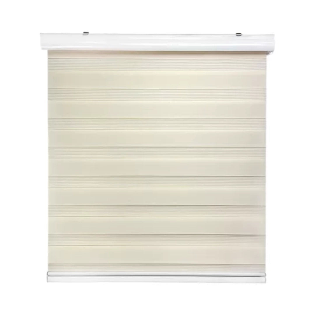 Cortina Roller Duo Zebra Día Y Noche - BEIGE