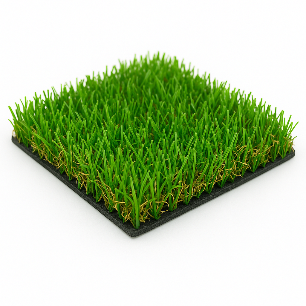 Pasto Sintético 25mm Rollo Realista Con Memoria
