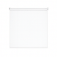 Cortina Roller Blackout 1 Paño SIN CENEFA-BLANCO LISO