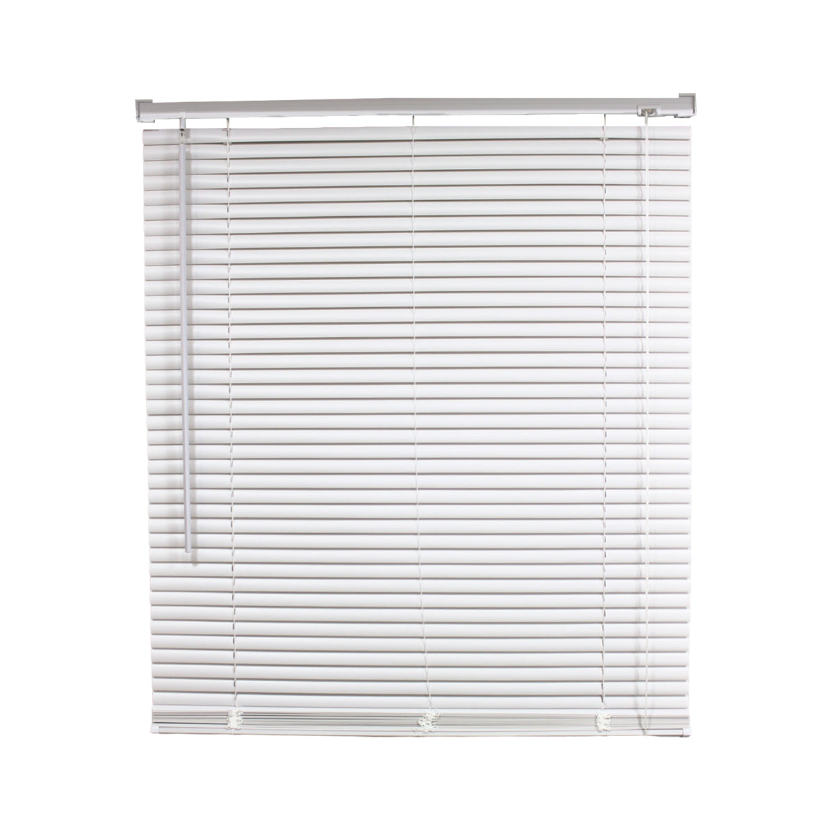 Cortina Roller Persiana Pvc Veneciana Manuales - BLANCO