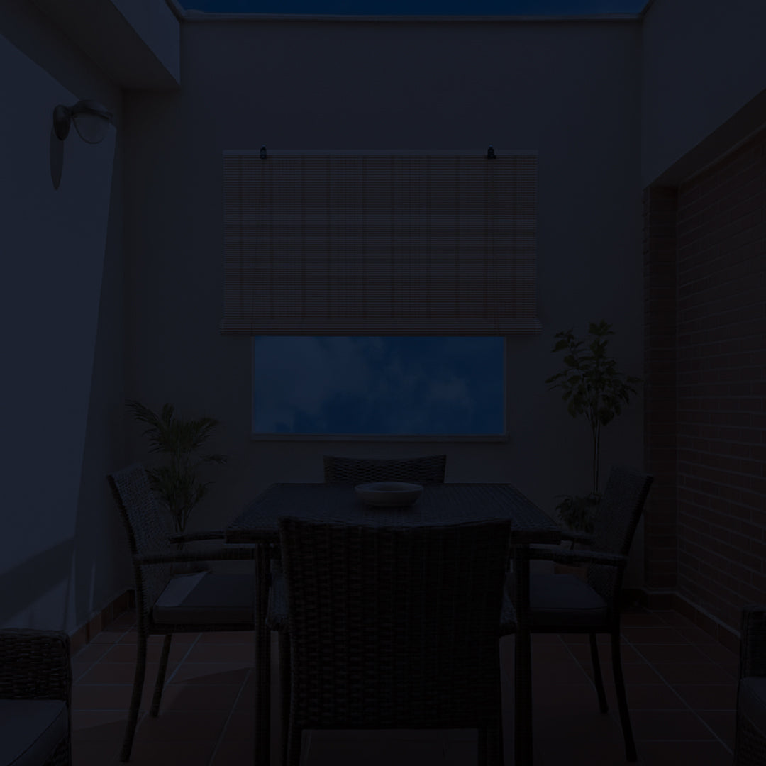 Cortina Roller Bambu Persiana Enrollable - NATURAL