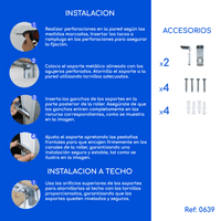 Cortina Roller Duo Blackout 100% Día y Noche Premium GRIS LISO