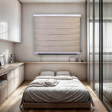 Cortina Roller Duo Zebra Día Y Noche - CRUDO JASPEADO