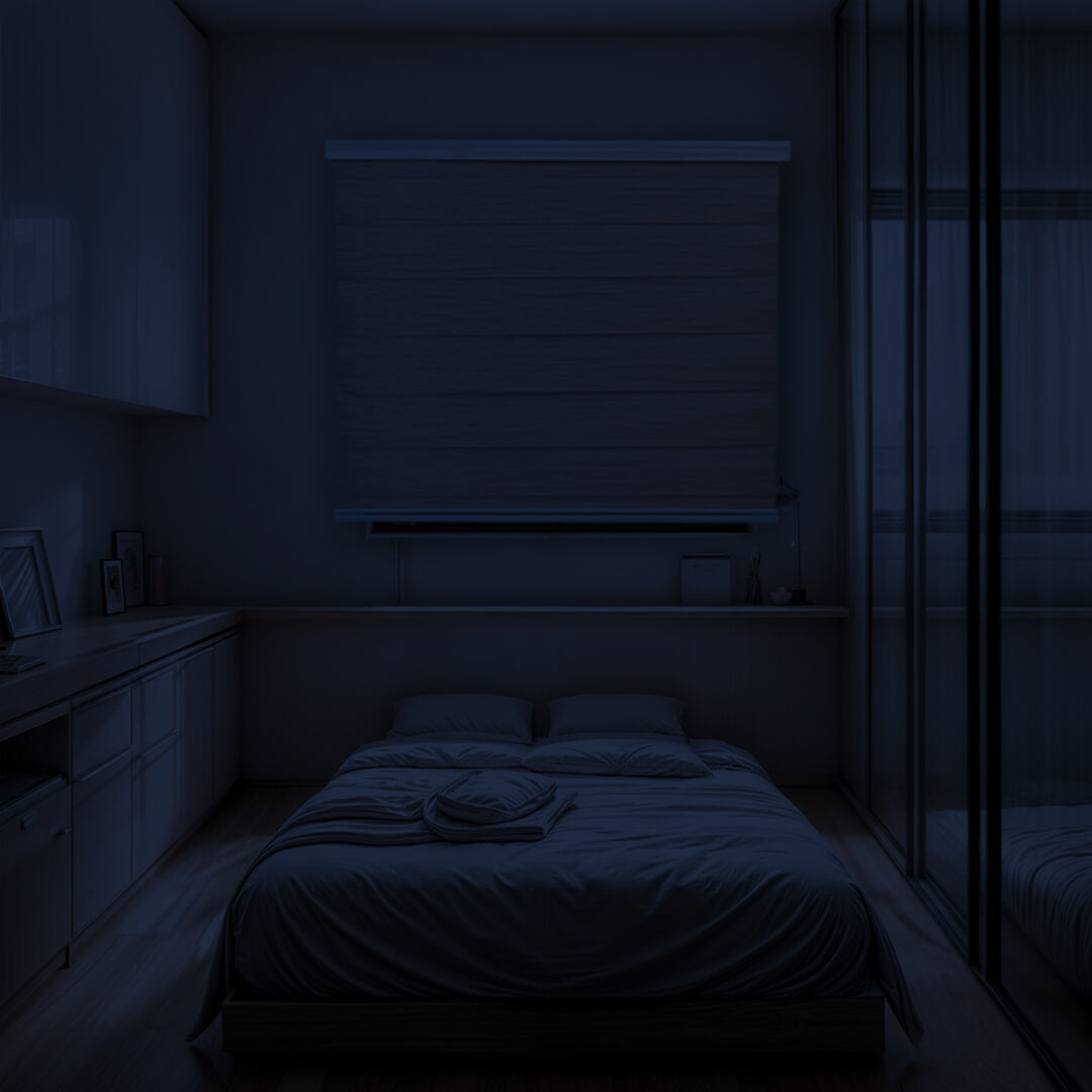 Cortina Roller Duo Zebra Día Y Noche - CRUDO JASPEADO