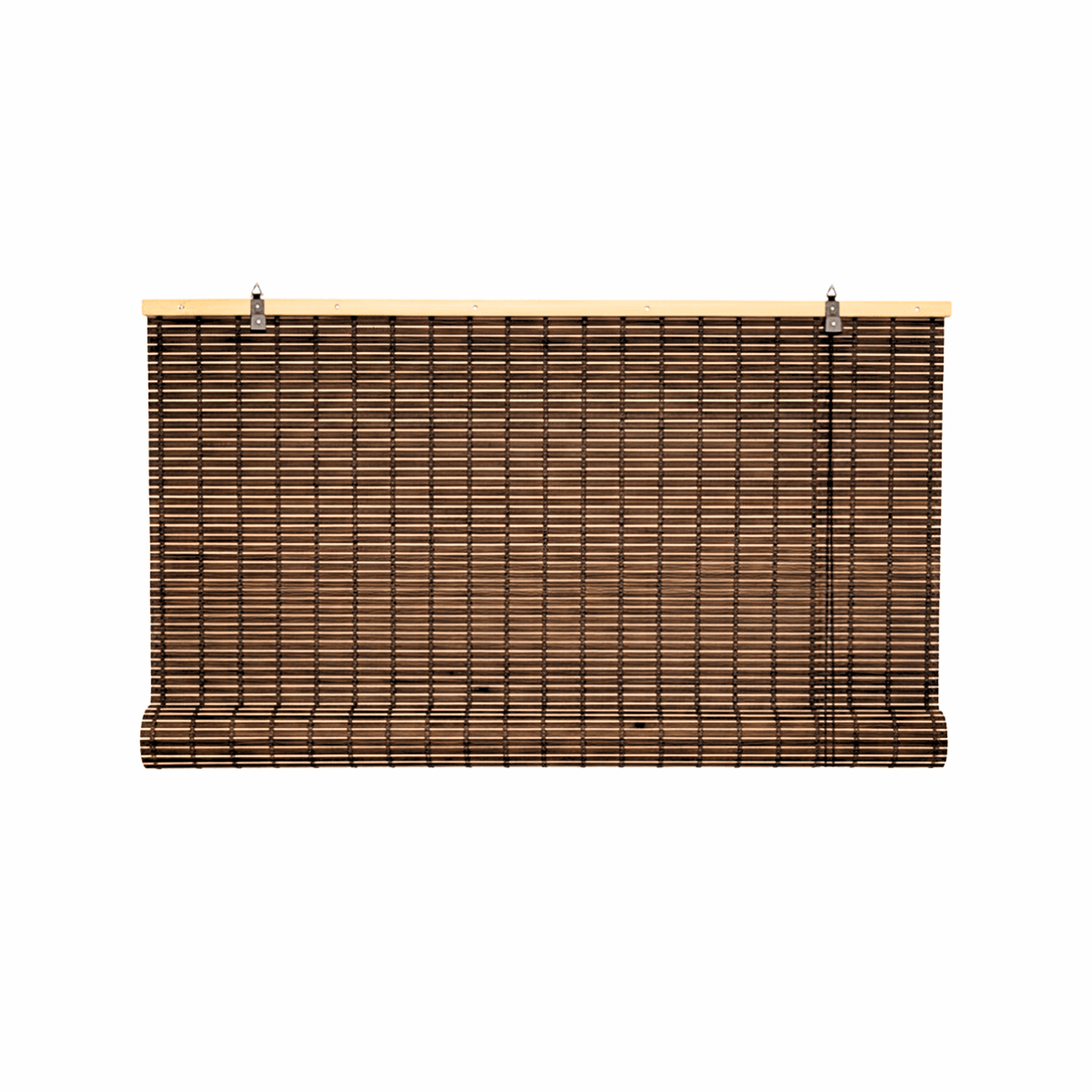 Cortina Roller Bambu Persiana Enrollable Cafe Oscuro Guiza