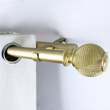Barras De Cortina 25mm Extensibles Metálicas 120-210 Cm (DORADO)