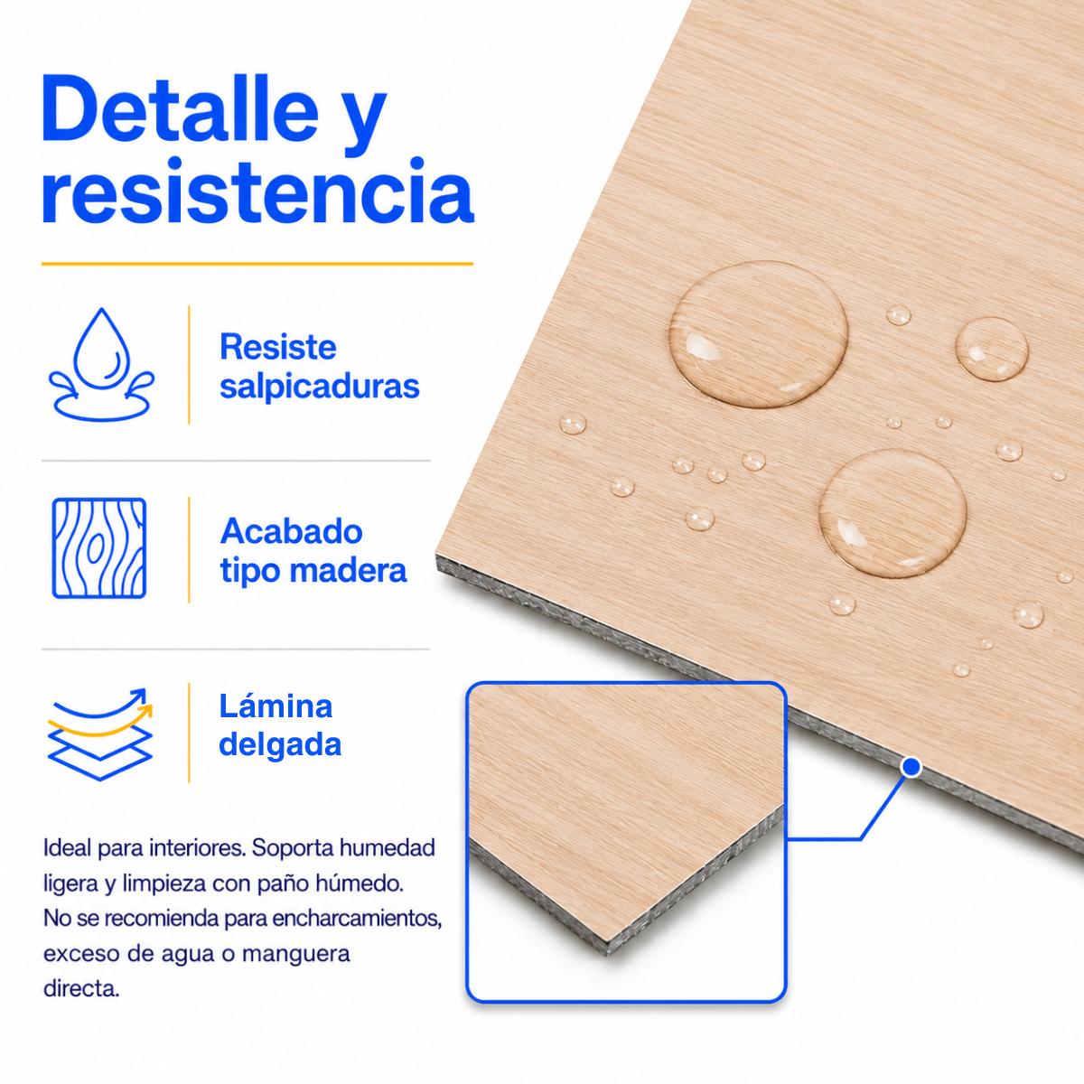 Piso Vinílico Autoadhesivo 91,44x15,24cm Antideslizante 5m2 36 piezas Beige Guiza