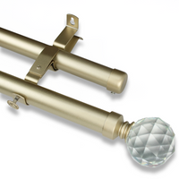 Barras De Cortina 25mm Extensibles Metálicas 120-210 Cm (DORADO)