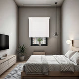 Cortina Roller Duo Dia y Noche Con Cenefa PVC - BLANCO