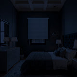 Cortina Roller Duo Blackout 100% Día y Noche Premium GRIS LISO