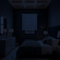 Cortina Roller Duo Blackout 100% Día y Noche Premium GRIS LISO