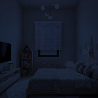 Cortina Roller Duo Zebra Día Y Noche Diseño Infantil My Melody