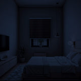 Cortina Roller Duo Dia y Noche Con Cenefa PVC - CAFÉ