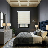 Cortina Roller Duo Blackout 80% Día Y Noche - Beige