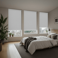 Cortina Roller Blackout 1 Paño SIN CENEFA-GRIS LISO