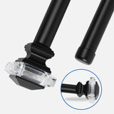 Barras De Cortina 25mm Extensibles Metálicas 120-210 Cm (NEGRO)